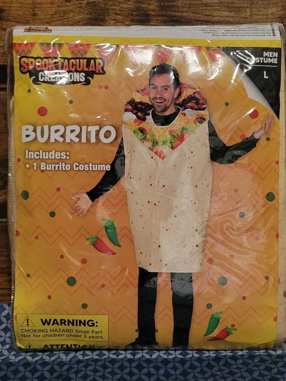 Beige Burrito Adult Costume